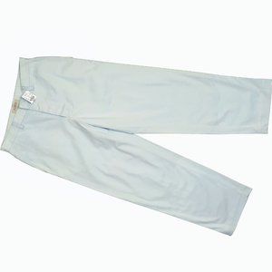 NEW Vintage J Crew Mens Chinos Pants! 32 34 36 Light Blue Wider Leg Inseam is 32